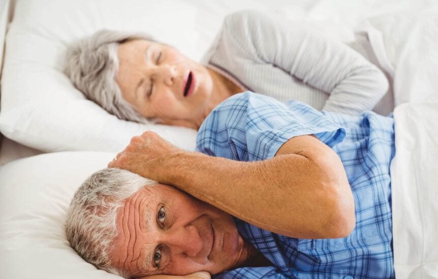 snoring and sleep apnoea - ear covering image-min